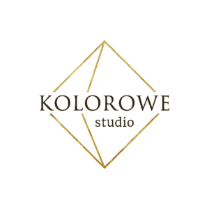 kolorowe studio przezroczyste logo